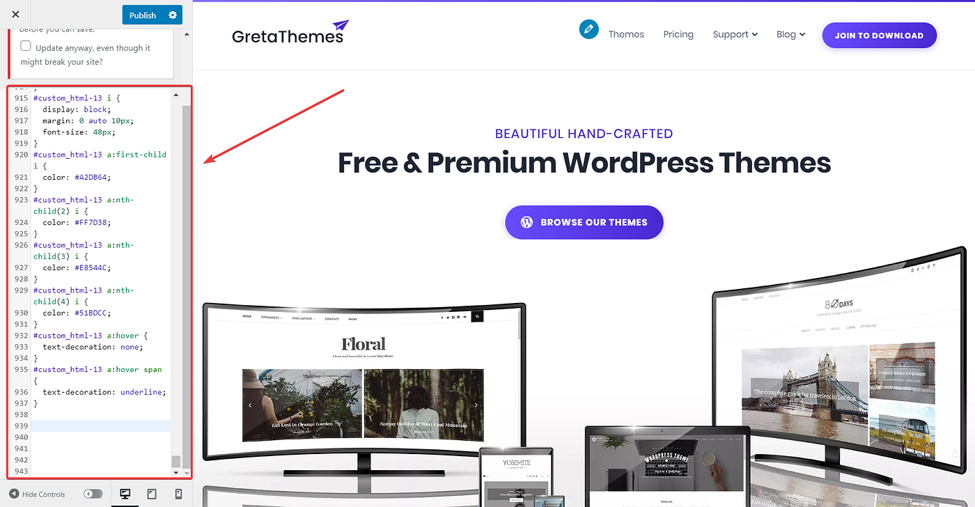 How to Change the Color of Links in WordPress? | by Janessa Tran ...