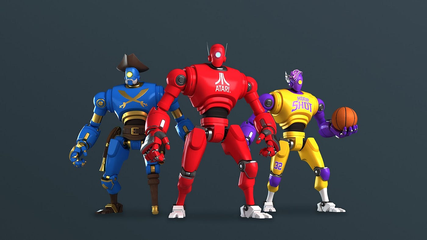 G-Bot Starters Could Be the First Ever Playable Character You Actually Own  | by GAMEE | Medium