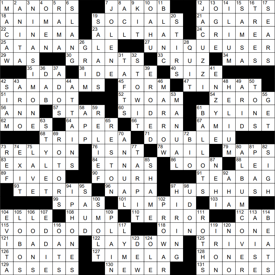 The Year In Crosswords, 2022. Tired: 280 characters. Wired: 5 ...