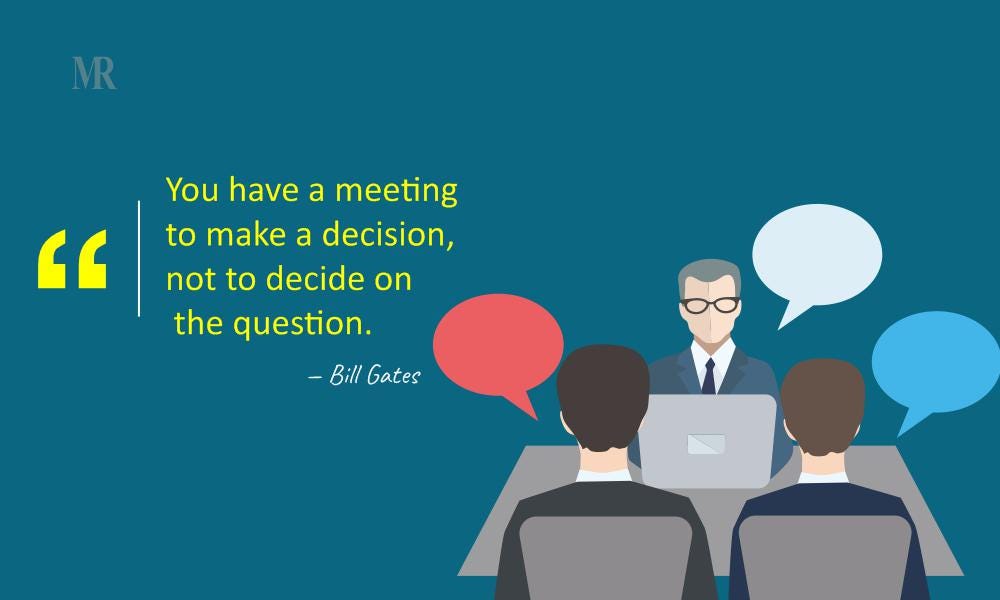 10 Business Meeting Quotes To Get The Agenda Straight By Rakesh Mahto Medium
