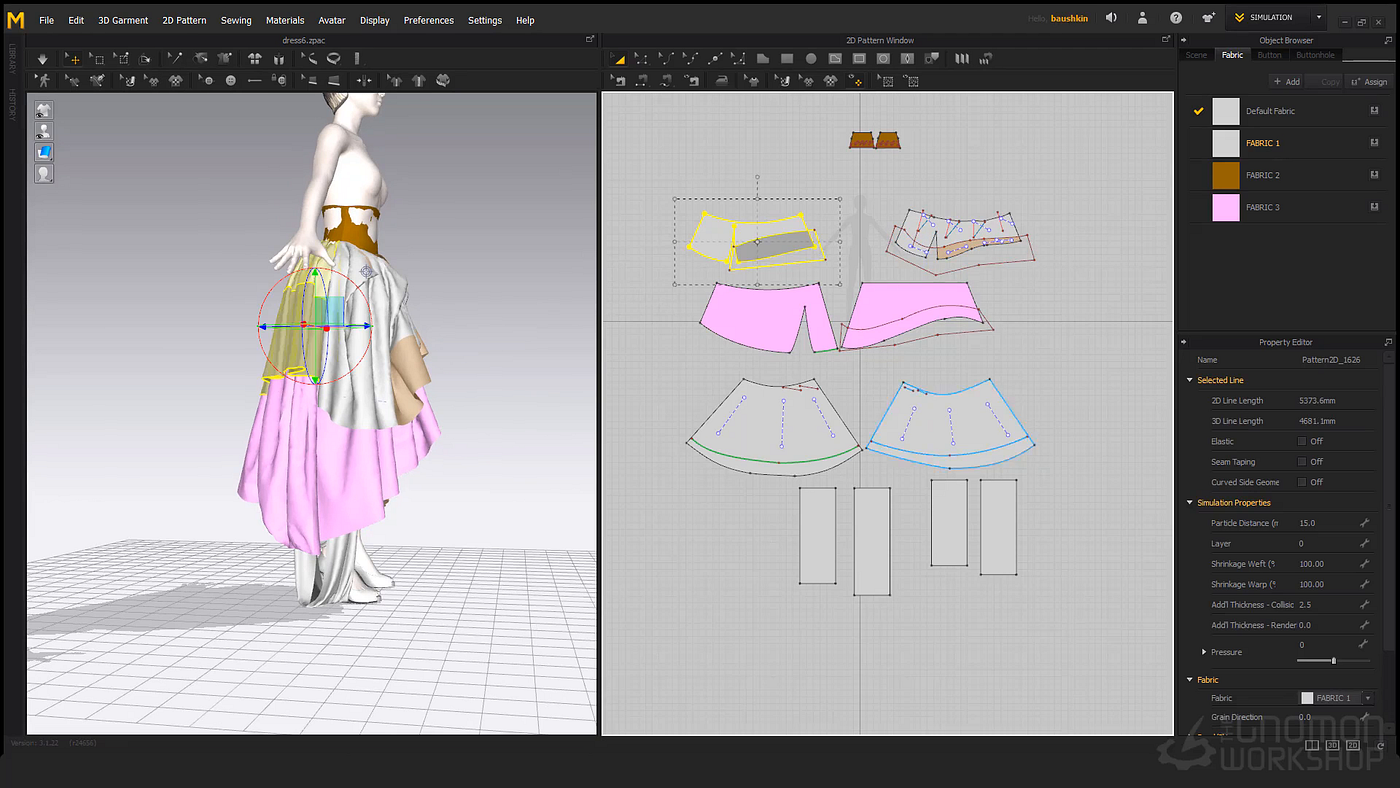 Cloth modeling pipeline with Marvelous Designer | by mersiuse | Medium