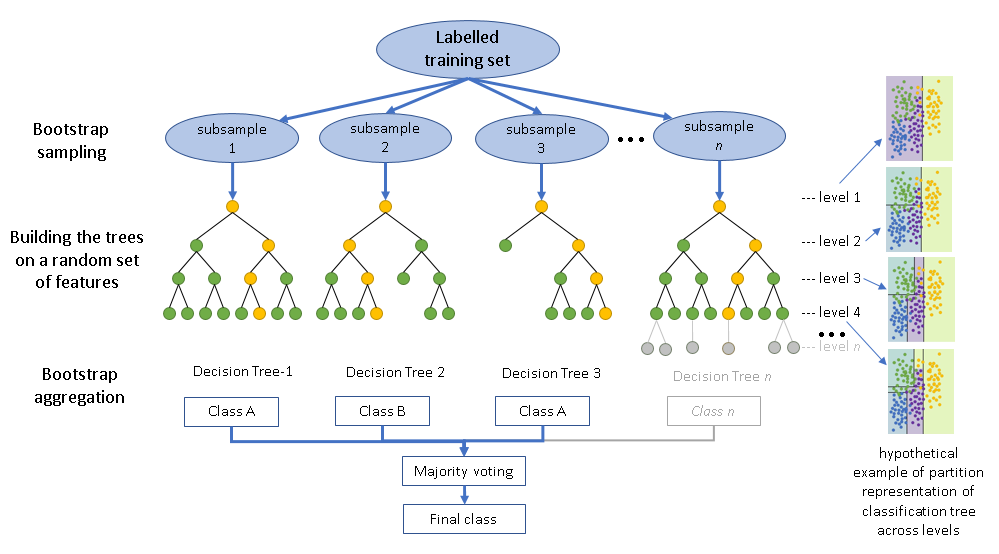 Random Forest Algorithm Diagram