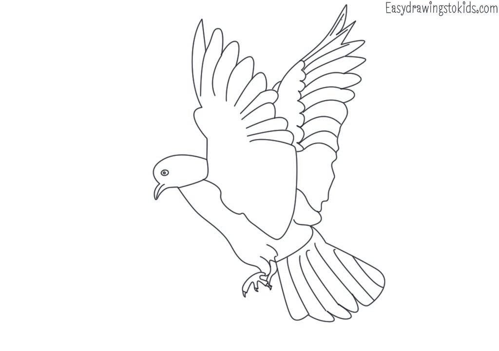 Top 21 Birds Drawings with their names (Birds coloring pages) by Artist Mind Medium
