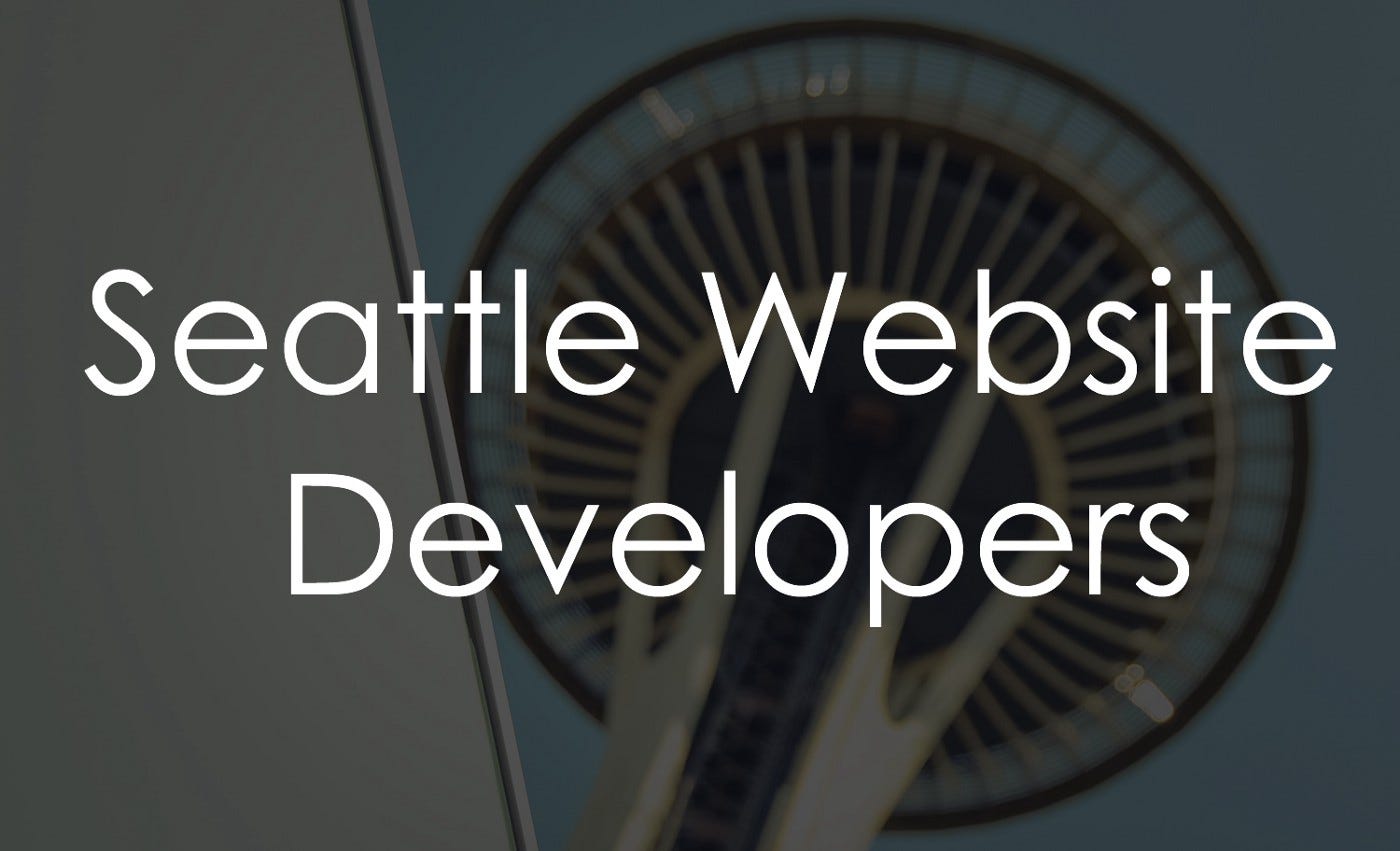 Seattle Web Developers. Web developers are in high demand and… | by  Visualwebz | Medium