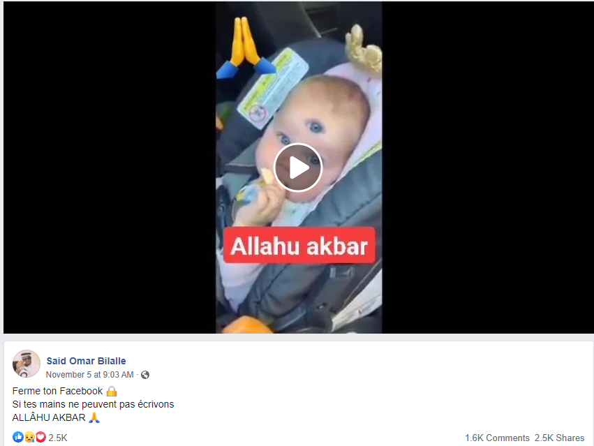 Faux L Enfant Dans Cette Video N Est Pas Ne Avec Un Troisieme Oeil Sur Le Front By Pesacheck Pesacheck