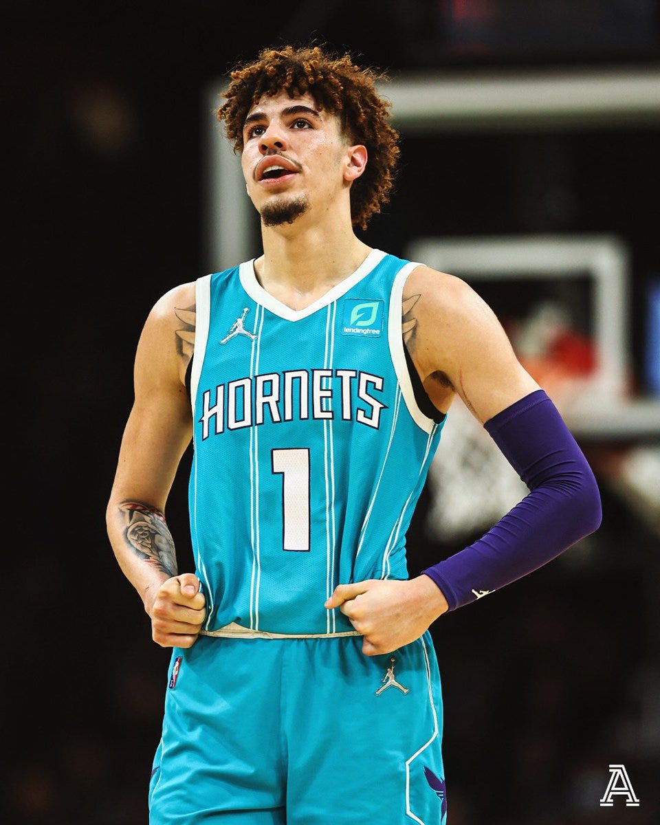 LaMelo Ball Changing Jersey Number To 1 By SwaveSports Jul 2022 