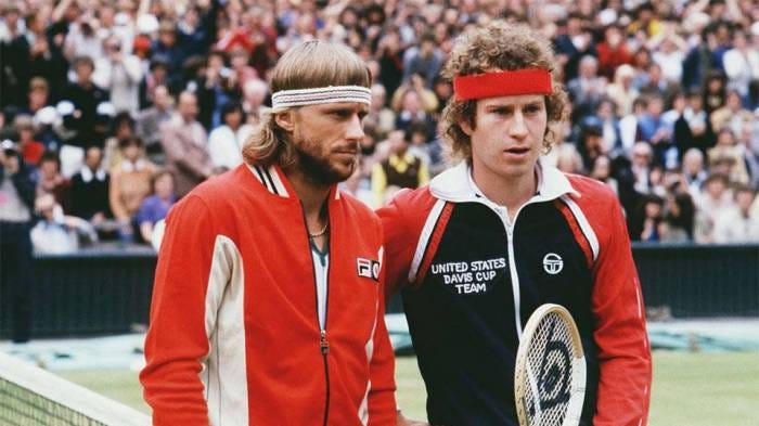 Mirror Images of Masters. Most tennis fans will tell you ...