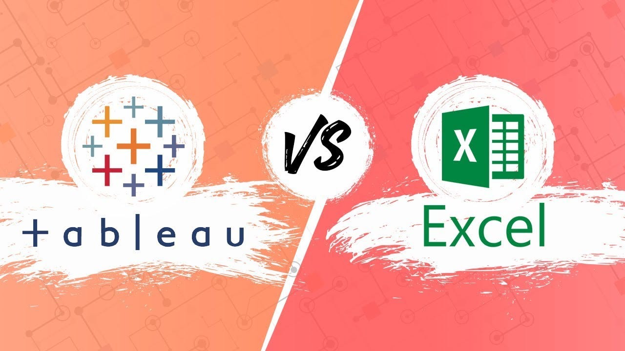 Tableau Vs Excel When To Use Tableau And When To Use Excel 365 Data Science Medium