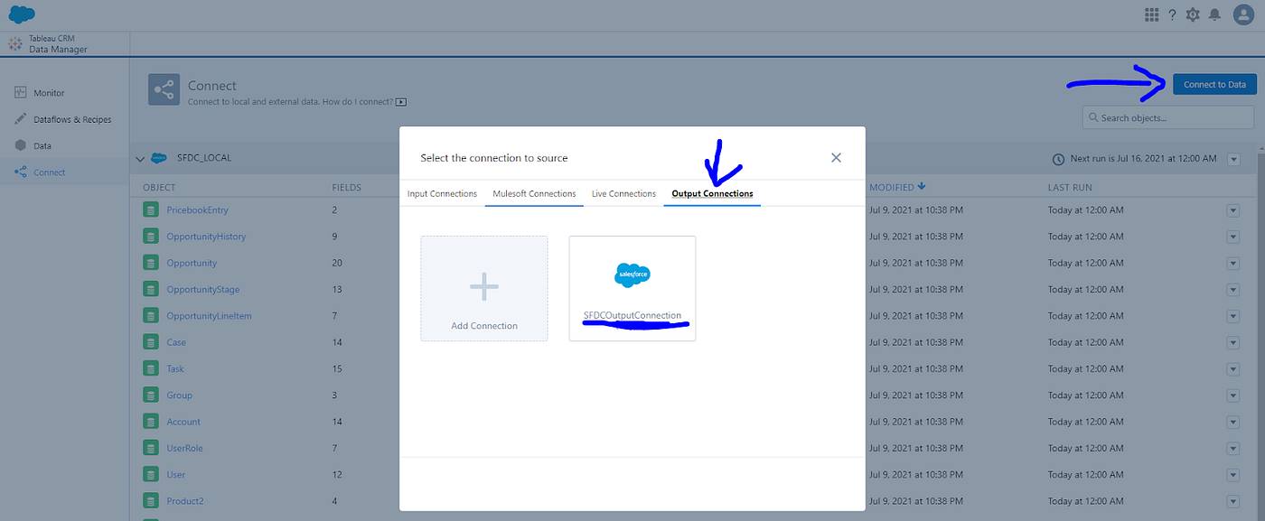 Tableau CRM Salesforce Output connectors by Marri Sivakrishna Medium