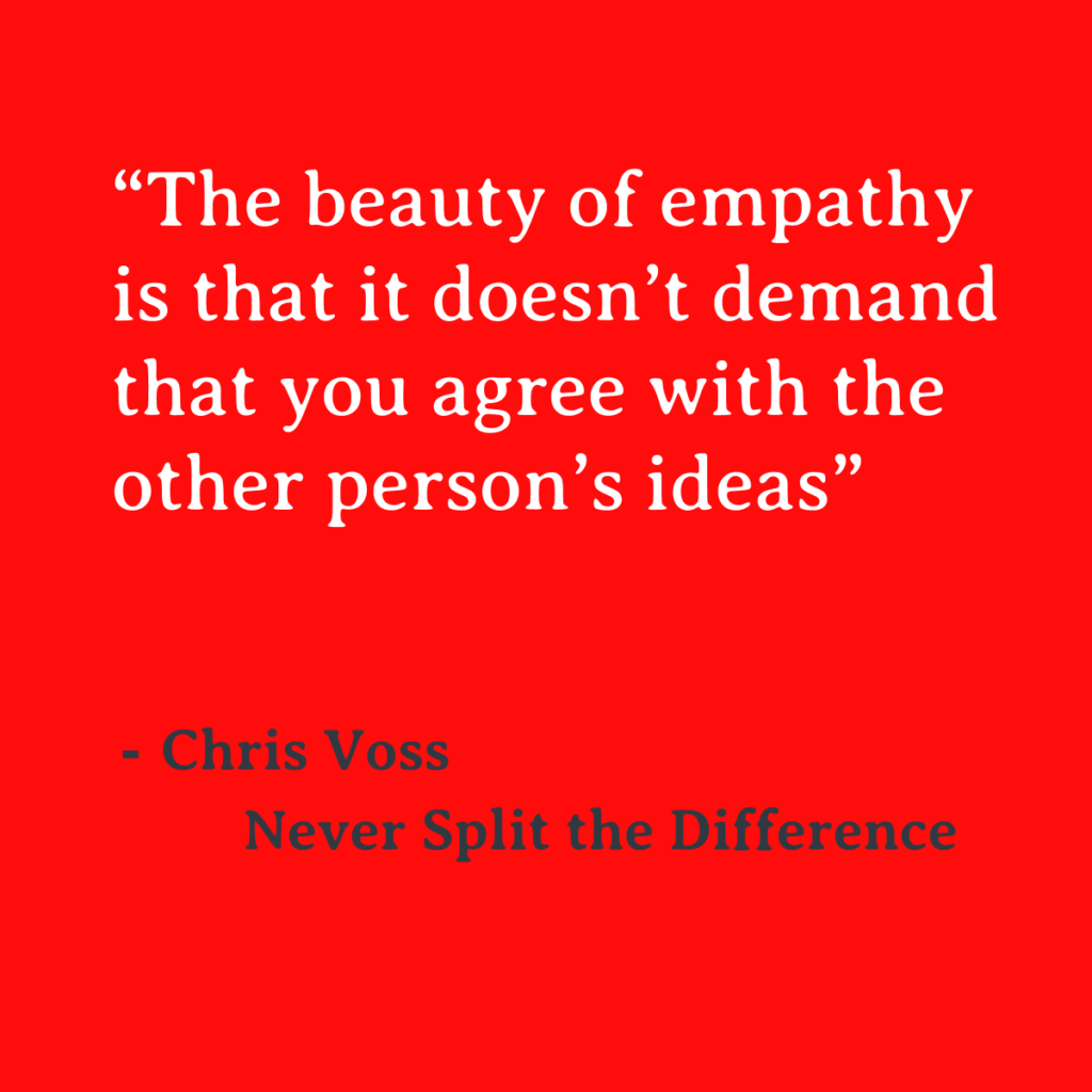 Never Split The Difference Quotes Three Big Ideas I Learnt From The Book Never Split The Difference By Chris Voss: Why No Is Better Than Yes | By Steph Clarke | Steph's Business Bookshelf | Medium Never Split The Difference Quotes Three Big Ideas I Learnt From The Book Never Split The Difference By Chris Voss: Why No Is Better Than Yes | By Steph Clarke | Steph's Business Bookshelf | Medium