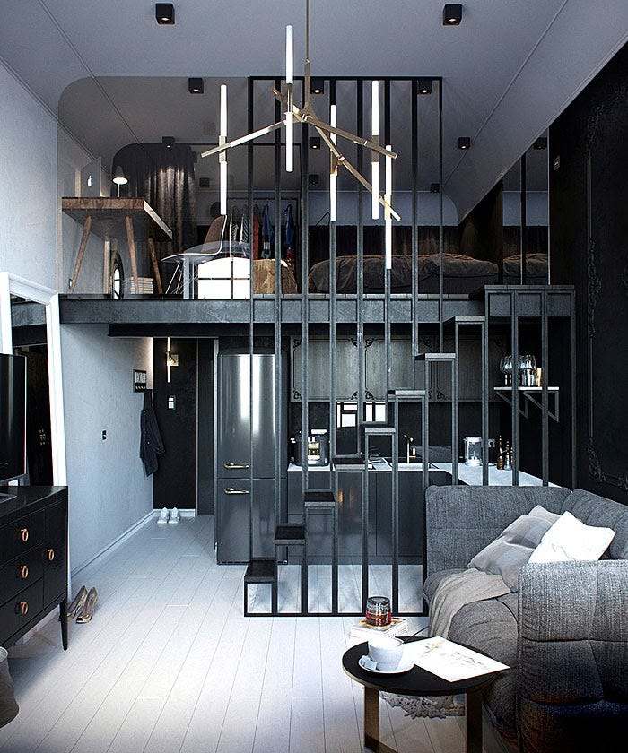 30 Best Small Apartment Design Ideas Ever - Modoho Company - Medium