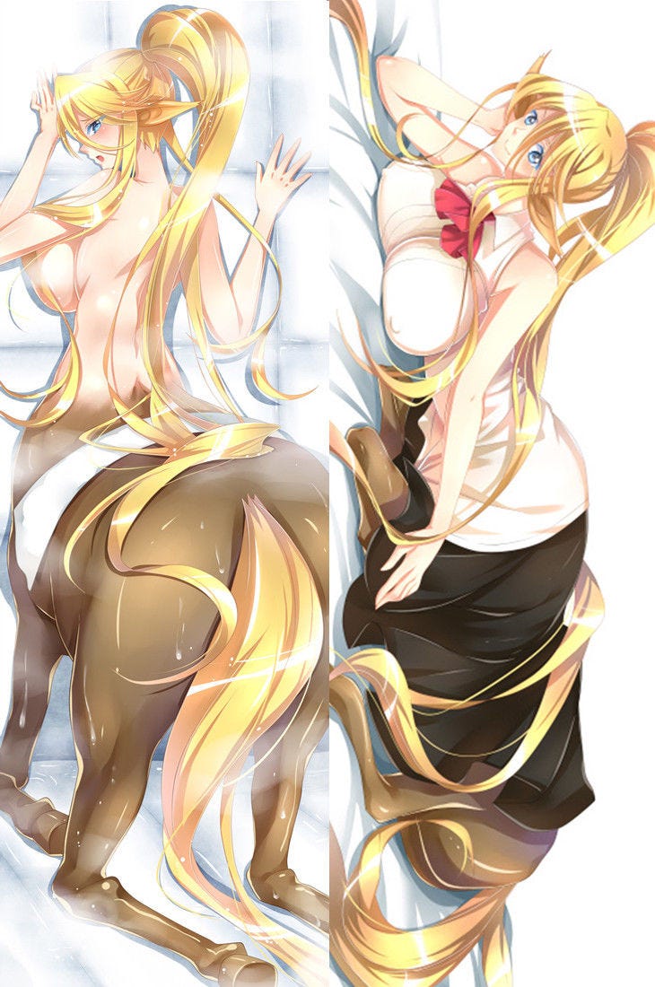 centaur body pillow