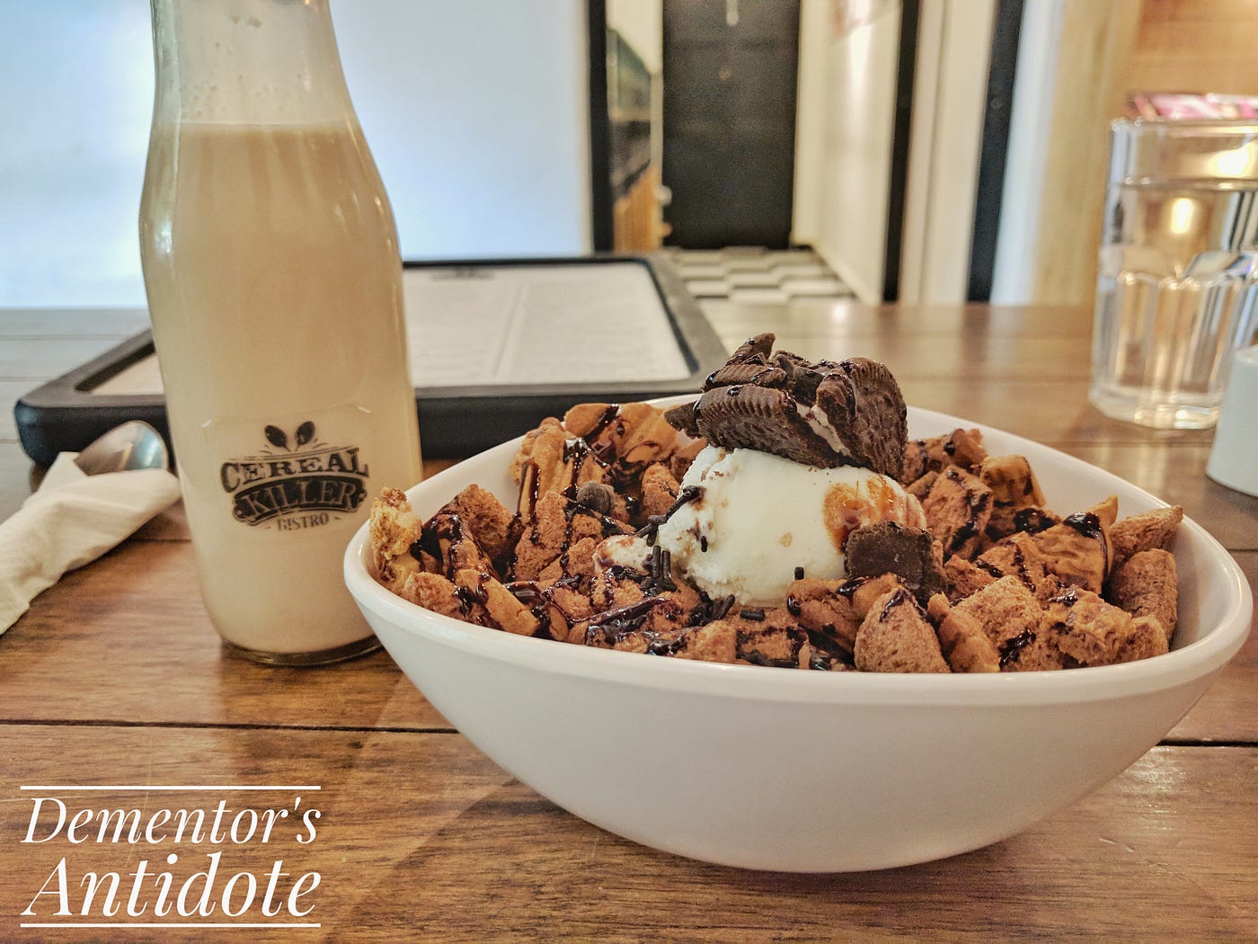 The cereal killer bistro. Back when I was in school(4th… by Jayadev