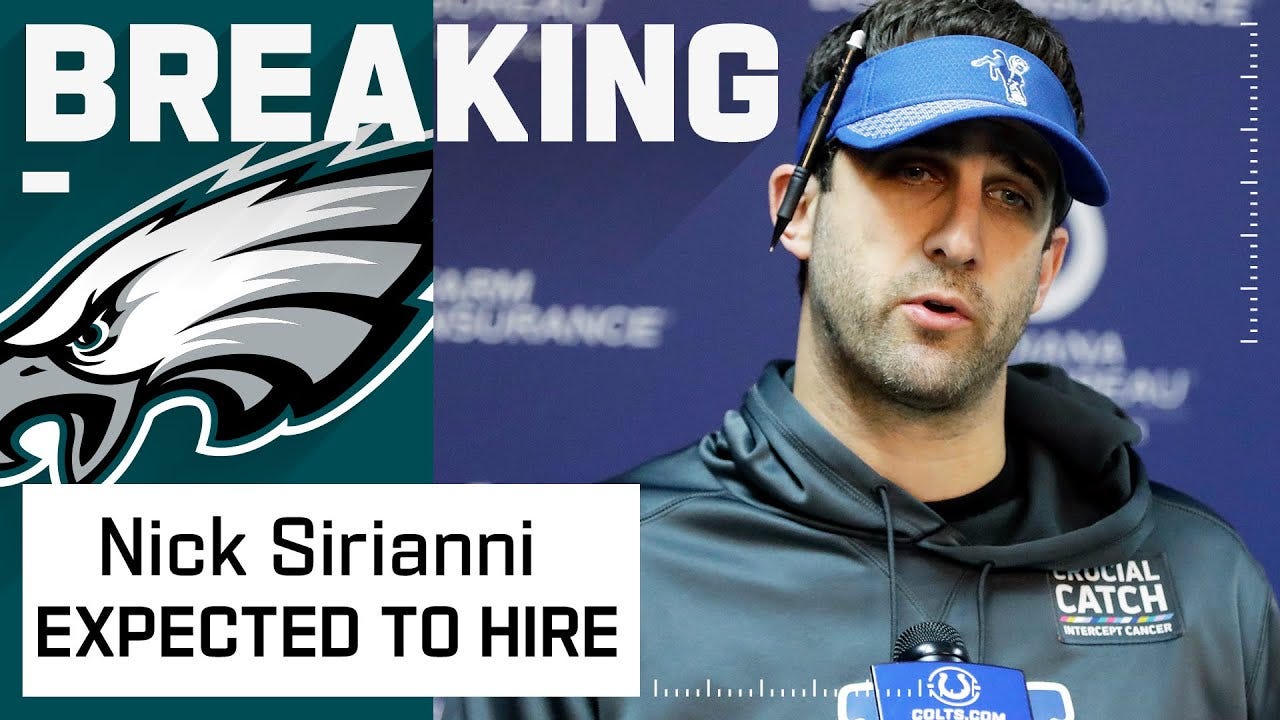 Nick Sirianni To The Philadelphia Eagles: A Surprising Yet Sound Hire | by  Rajan Nanavati | SportsRaid | Medium