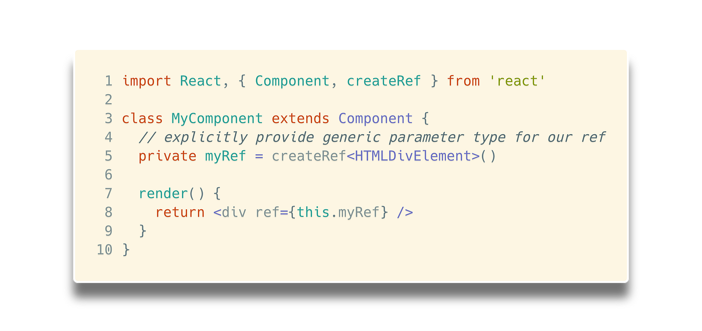 React Refs with TypeScript. All your questions related to… | by Martin  Hochel | Medium