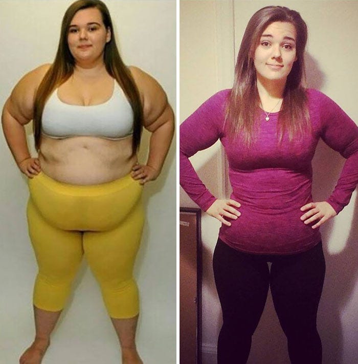 10 Breathtaking Before And After Weight Loss Pics You Wont