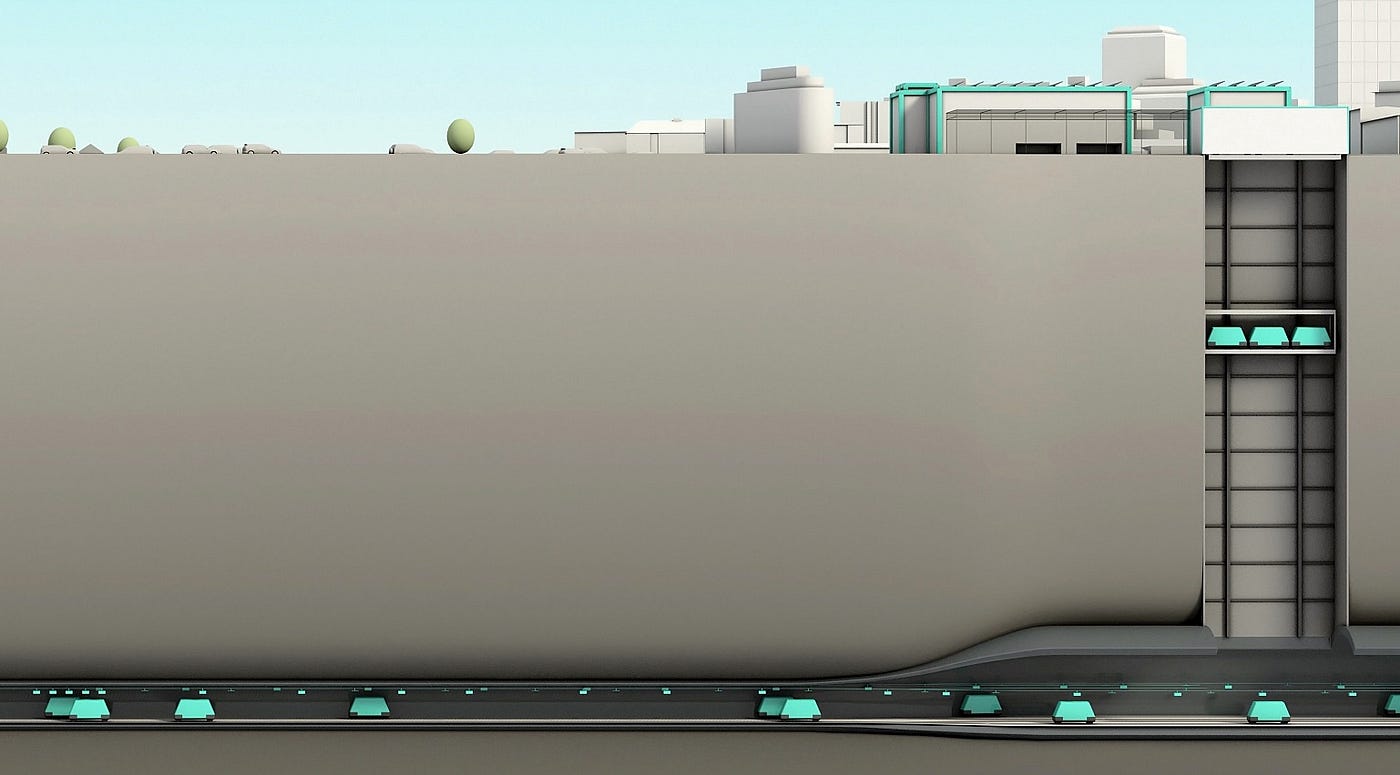 Suiza proyecta un sistema revolucionario de transporte autónomo y subterráneo: Cargo Sous Terrain.