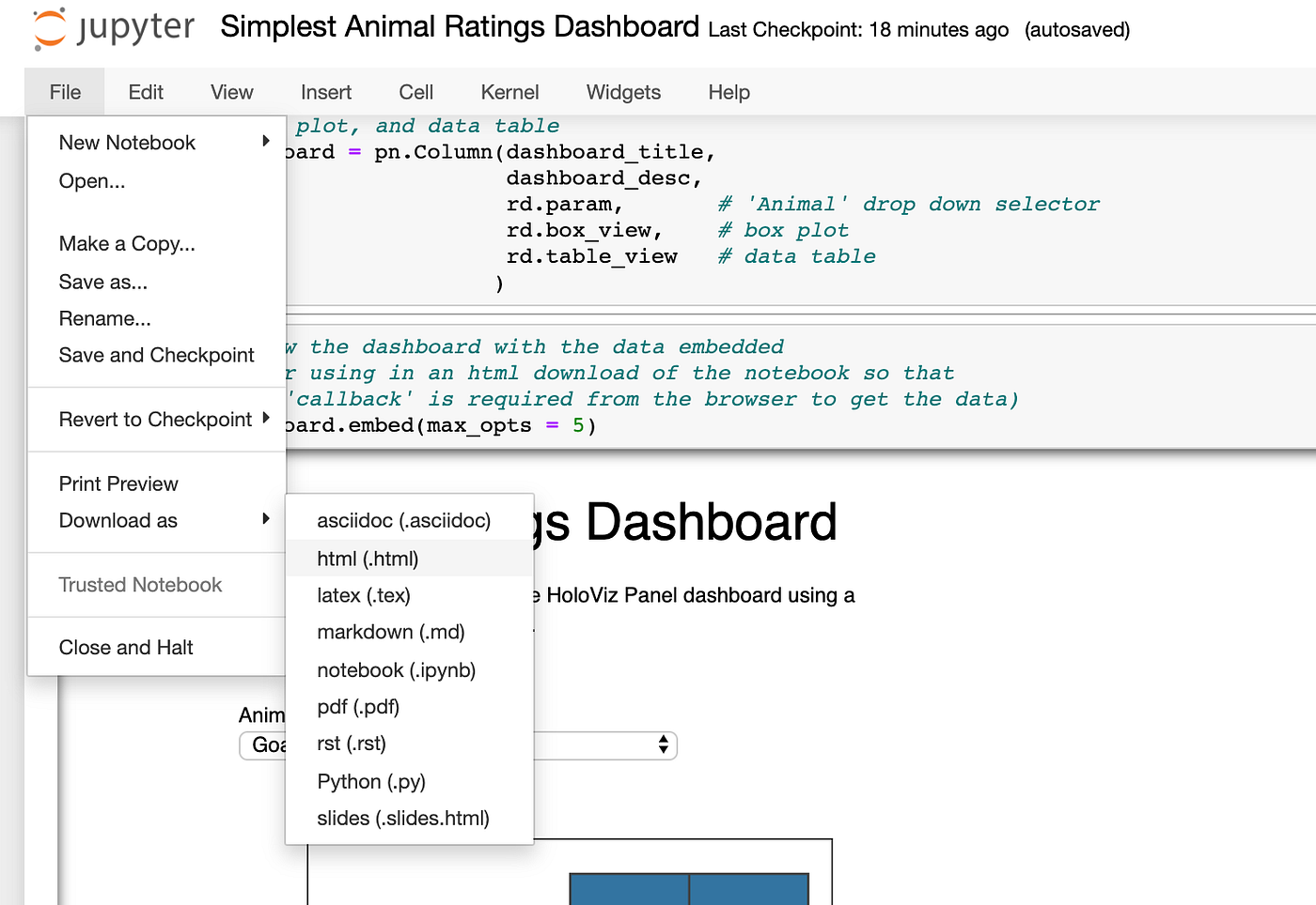 How to Create an Interactive Dashboard in Python Using HoloViz Panel ...