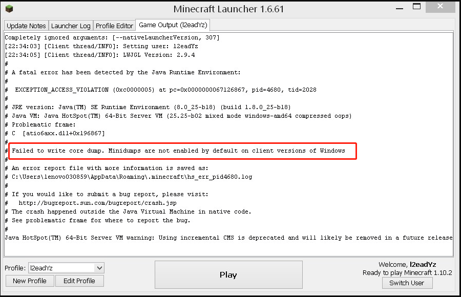Minecraft Failed To Write Core Dump Windows 10 Easily Fix By Ariel Mu Medium Minecraft Failed To Write Core Dump Windows 10 Easily Fix By Ariel Mu Medium