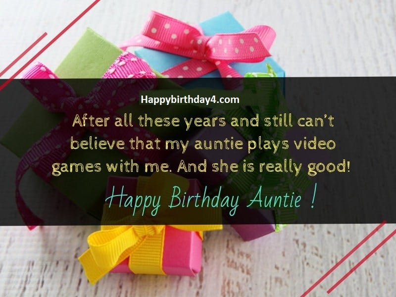 Happy Birthday Aunt Here S Wishing All Your Birthday Wishes By Happy Birthday Medium