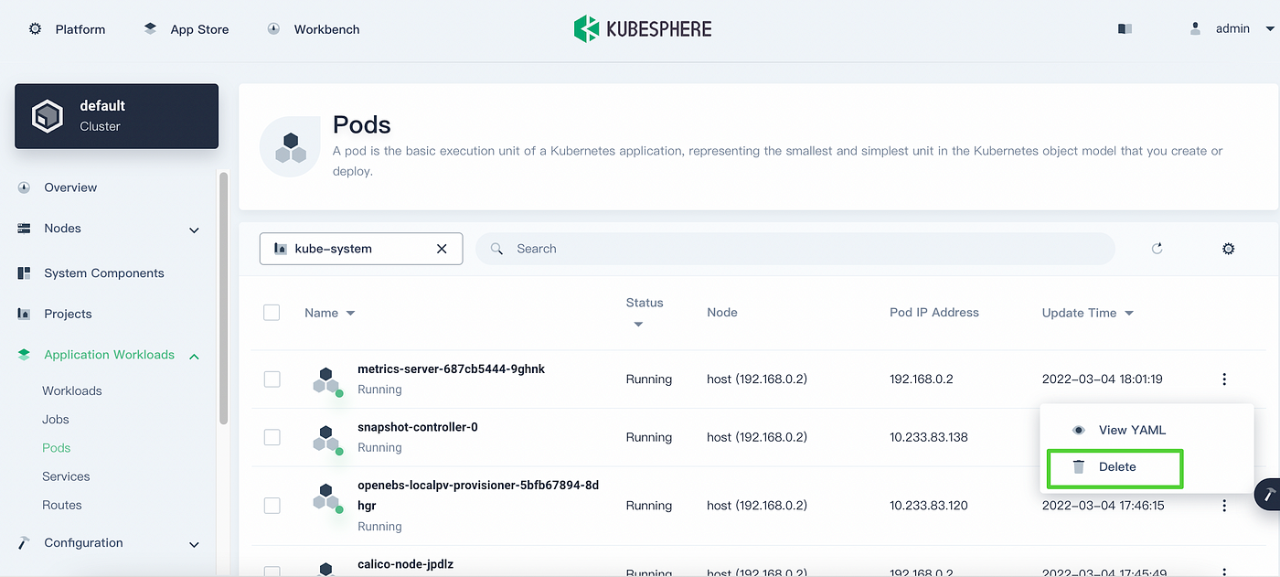 Quick Tips: Deleting Kubernetes Pods | by KubeSphere | ITNEXT