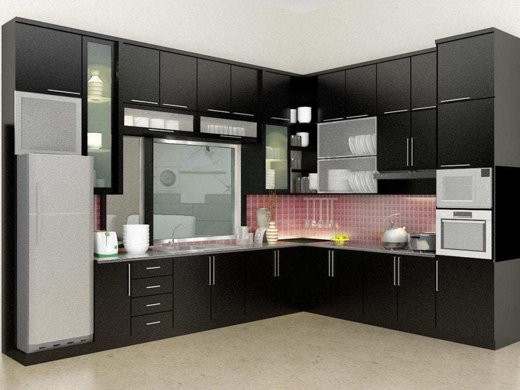 Desain Interior Dapur Minimalis Modern By Rumah Medium