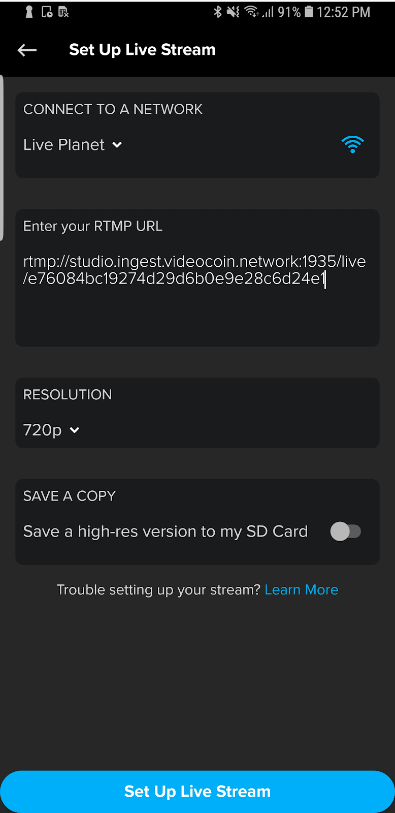 How to Livestream with the GoPro HERO7 on the VideoCoin Network | by Vivid  Labs Team | VideoCoin | Medium