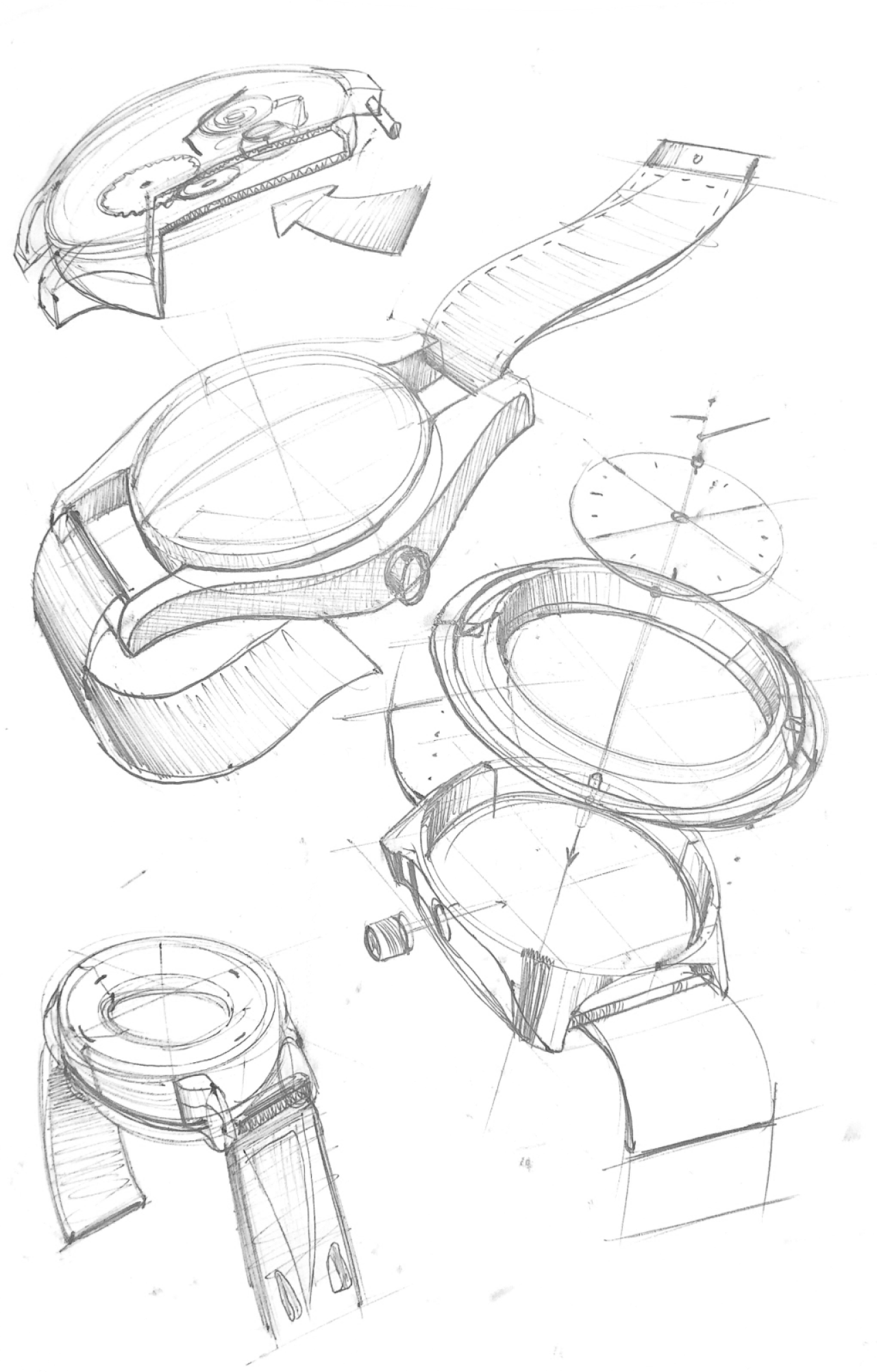 industrial design products sketches