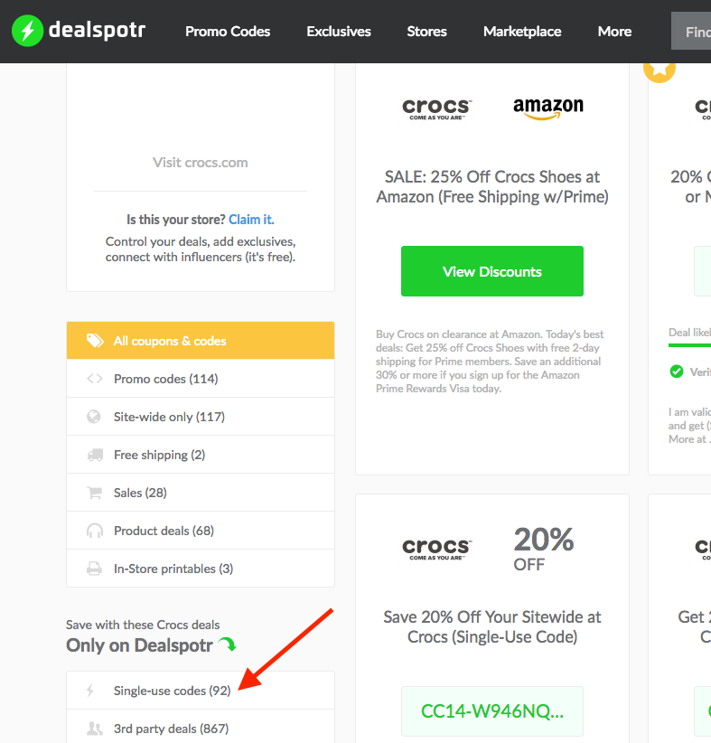 How to Find a Working Crocs Promo Code, One Extremely Comfortable Step at a  Time | by Dealspotr | Dealspotr | Medium