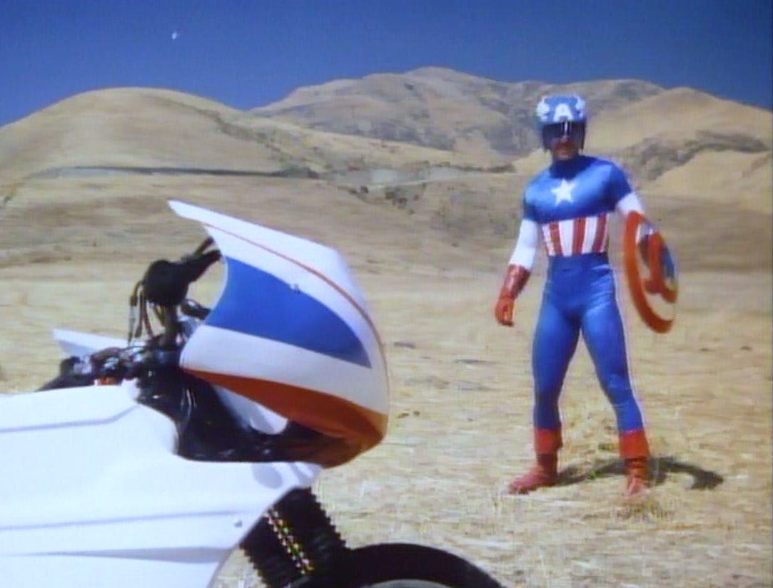 CAPTAIN AMERICA and CAPTAIN AMERICA II: DEATH TOO SOON (1979) — A Dopey  Double Feature | by Shawn Gordon | Cinapse