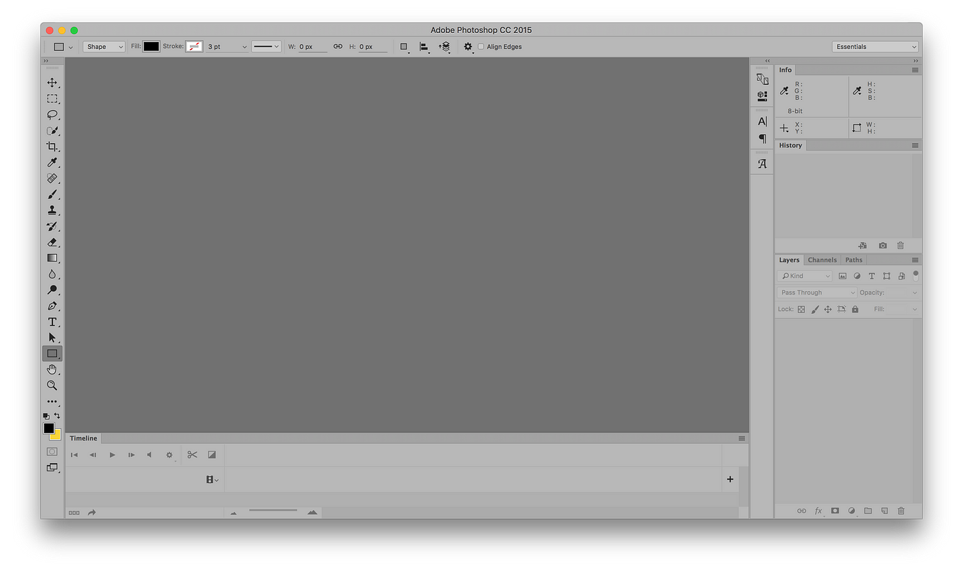 Photoshop CC 2015.1 上手体验. 其实很想吐槽Adobe 现在的命名策略，上 