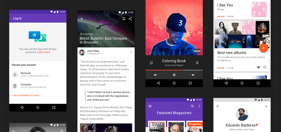 11 Best Free Material Design Ui Kits For Sketch Psd In 18 By Linda Medium