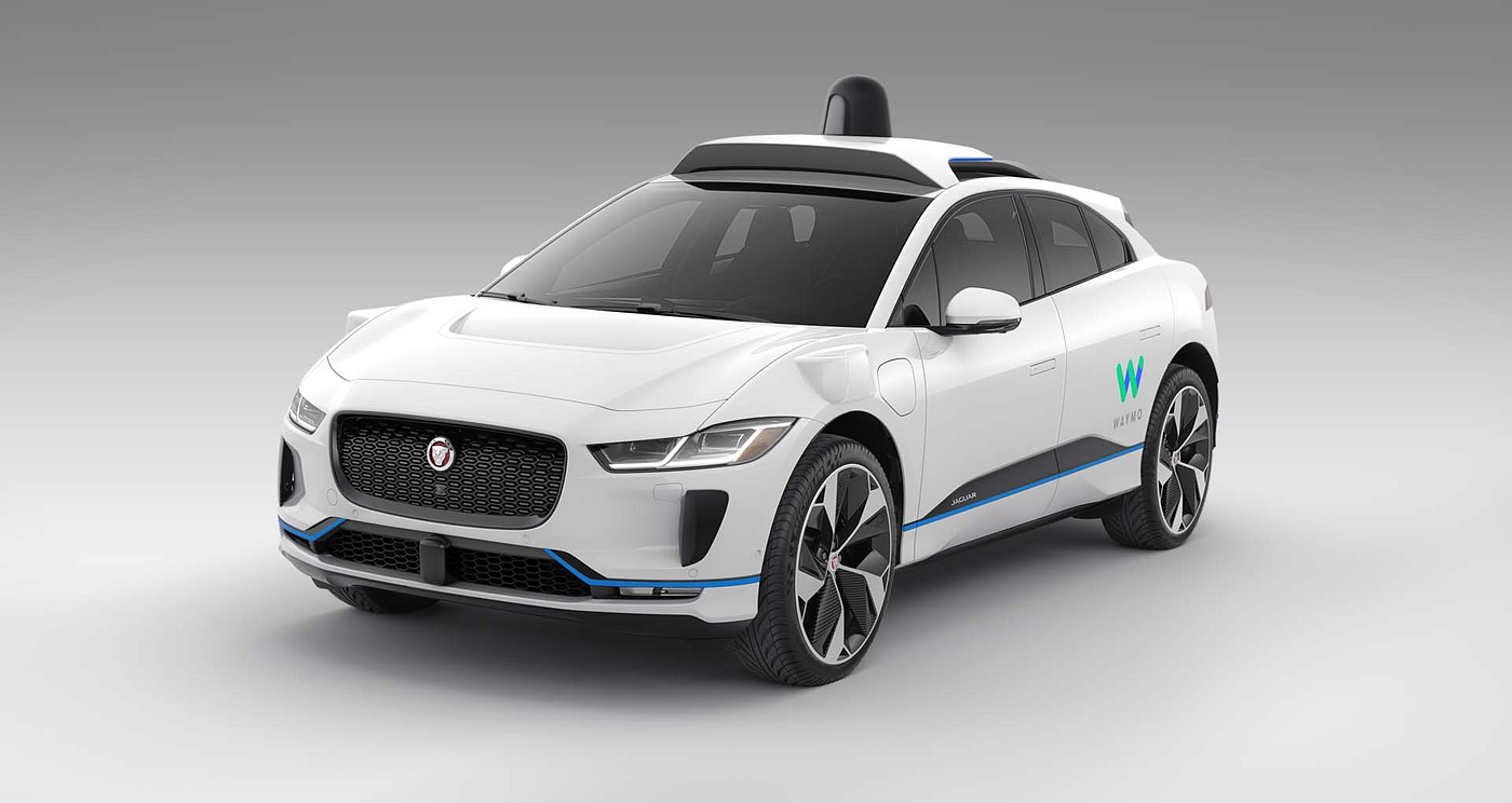 Google Waymo self-driving Jaguar I-Pace