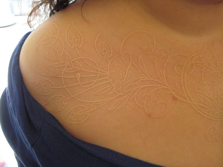 All About White Ink Tattoos All You Need To Know About White Ink By 