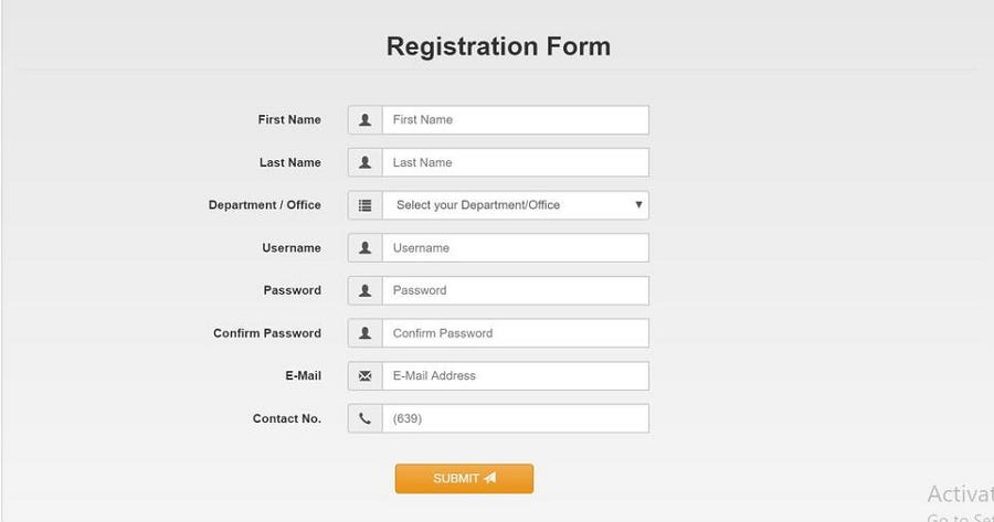 Jquery Registration Form Validation Example Free Download Ippsawe