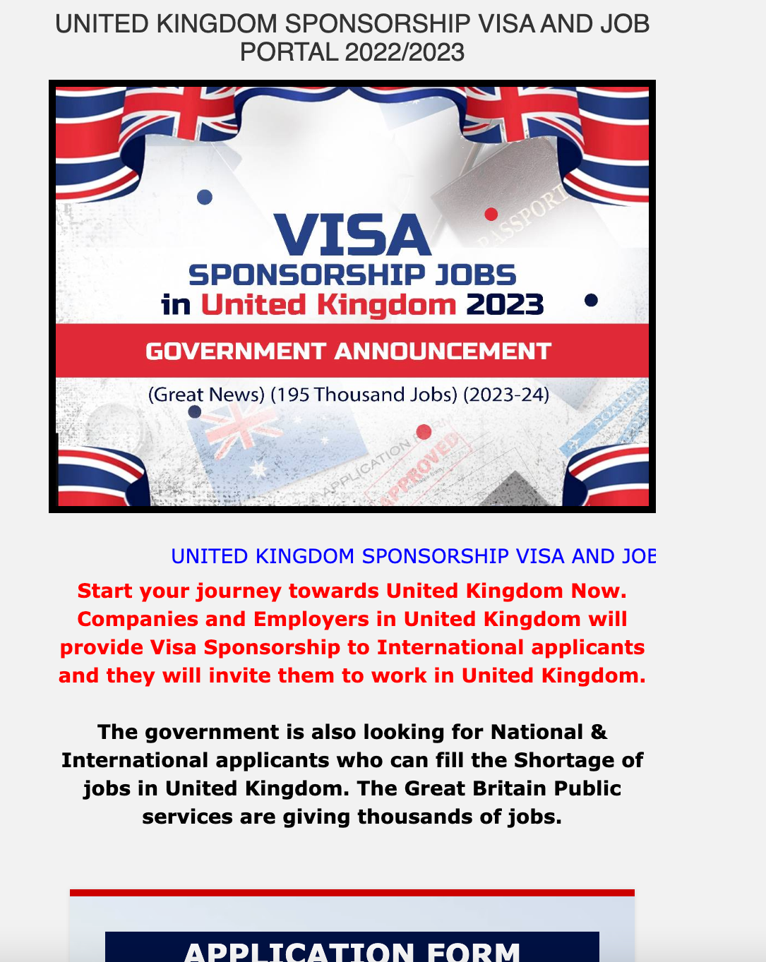 HOAX: Website announcing job opportunities in Britain is fake | by  PesaCheck | PesaCheck