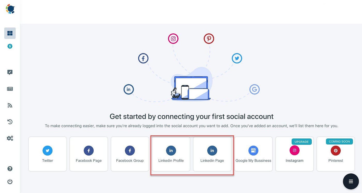With Circleboom Publish, you can manage multiple LinkedIn accounts and schedule LinkedIn posts.
