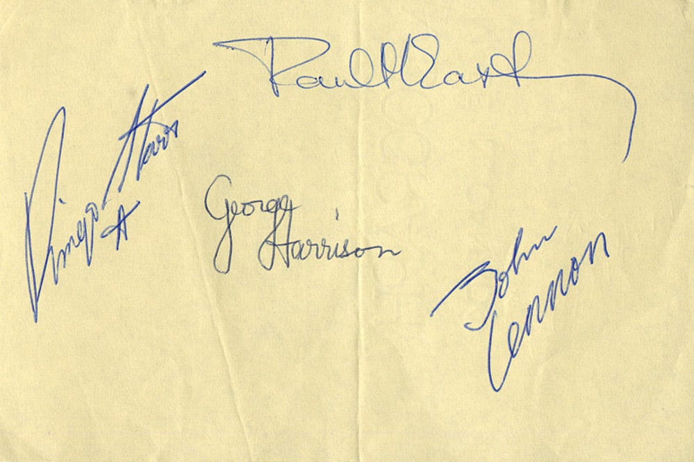 Fake Rock & Roll Autographs May Outnumber the Real Ones! | by Neal ...