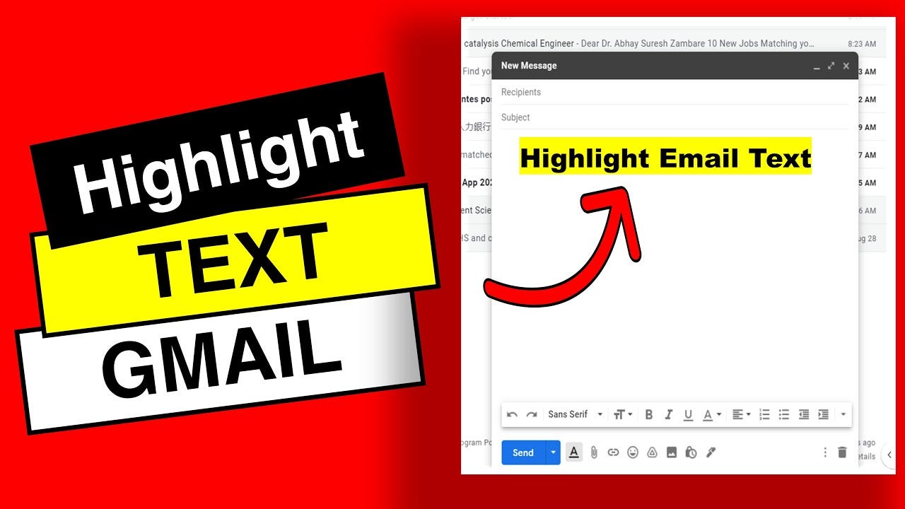 How to Highlight in Gmail