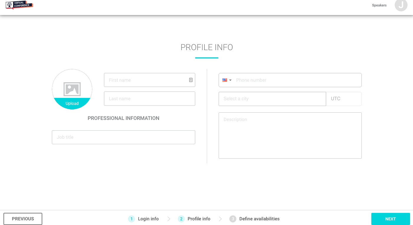 How To Create and Invite Speakers by Medium