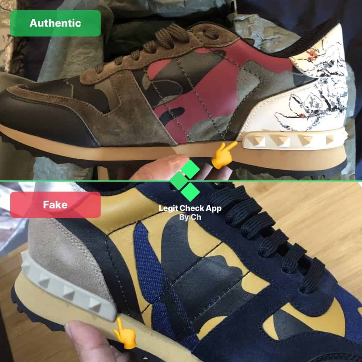 How To Spot Fake Valentino Rockrunner Sneakers | by Legit Check By Ch |  Medium
