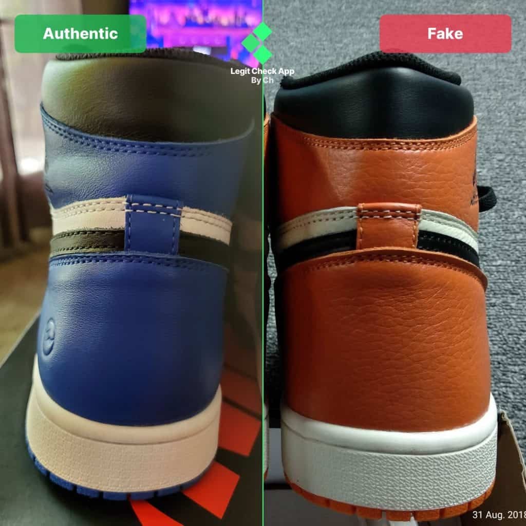 Fake Vs Real Air Jordan 1 How To Spot Fake Air Jordan 1 By Legit Check By Ch Medium