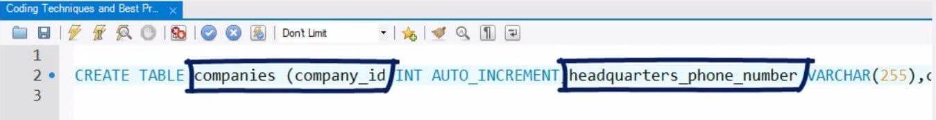 SQL Best Practices — How to type code cleanly and perfectly organized ...