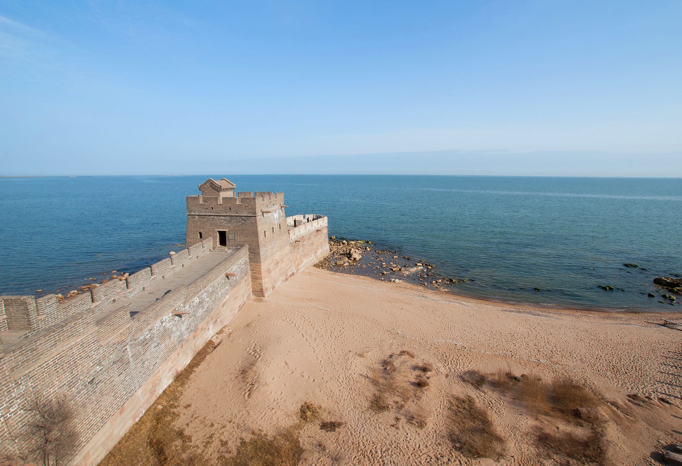 The View From The Beginning Of The Great Wall Of China By Ricky Wong Medium
