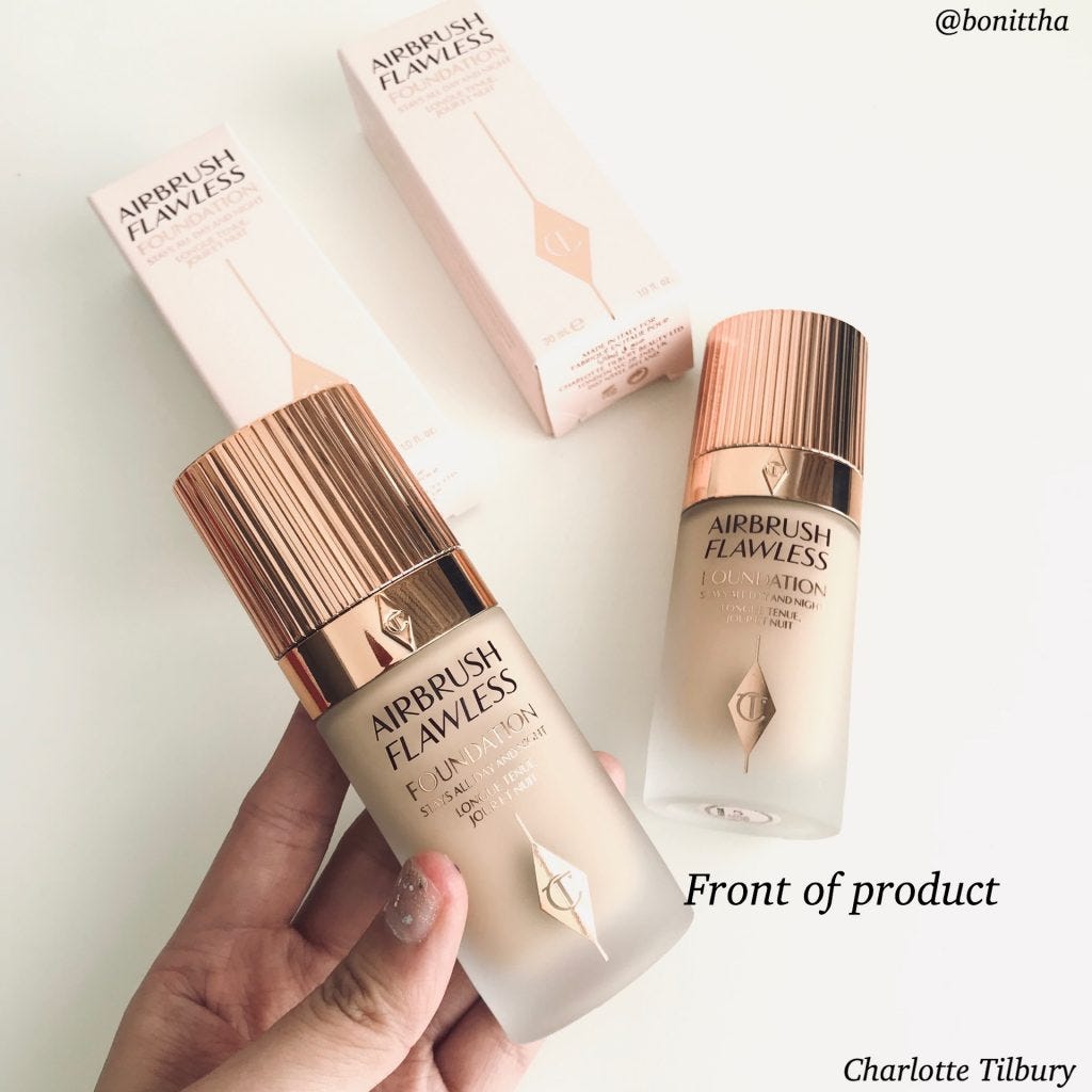 airbrush charlotte tilbury foundation