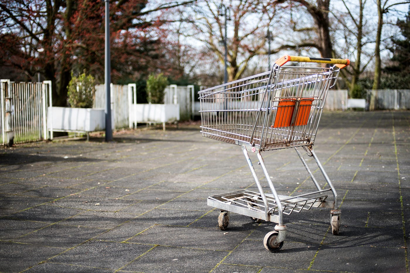 Get The Shopping Cart With The Wobbly Wheel! by Going Against The