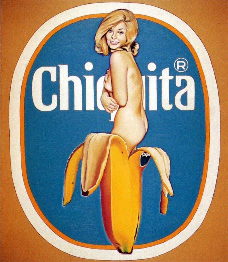 Mel Ramos Pop Art, Chiquita Banana (1969)