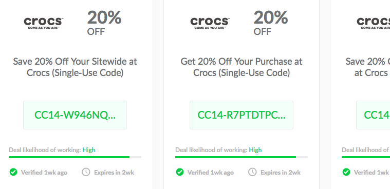 How to Find a Working Crocs Promo Code, One Extremely Comfortable Step at a  Time | by Dealspotr | Dealspotr | Medium