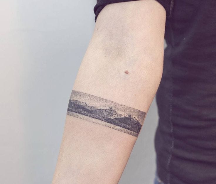 Arm tattoos männer natur