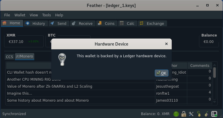 Balanceo f monero wallet игра шахтеры с выводом денег